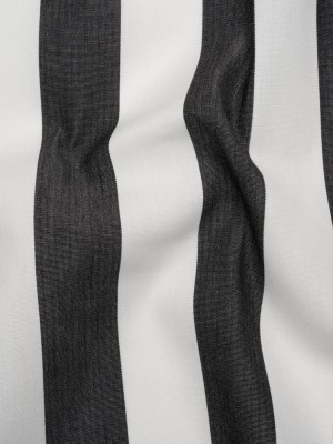 Outdoor Canvas – Black and White Awning Stripes Outdoor Canvas – Black and White Awning Stripes