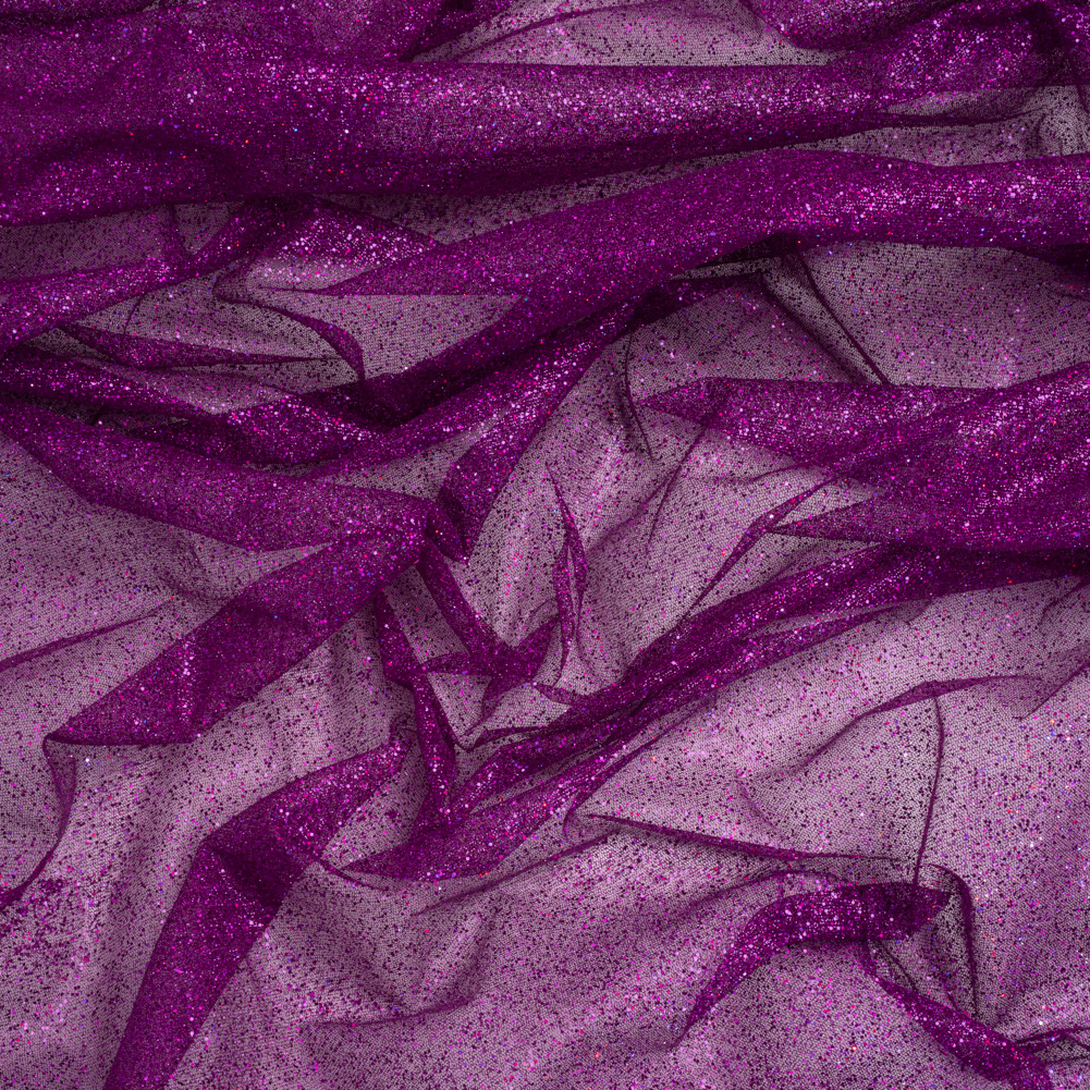Glitter Tulle 5-yard Bundle – Purple Fuchsia Glitter Tulle 5-yard Bundle – Purple Fuchsia