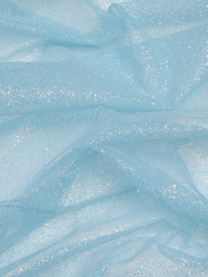 Glitter Tulle 5-yard Bundle – Sky Blue Glitter Tulle 5-yard Bundle – Sky Blue