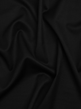 Wool Suiting Made in Italy – Black – Deadstock Wool Suiting Made in Italy – Black – Deadstock