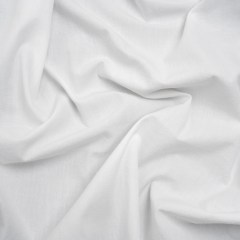 Natural Wrinkles Cotton Shirting – White – Designer Deadstock Natural Wrinkles Cotton Shirting – White – Designer Deadstock