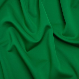 Stretch Polyester Scuba Knit – Rich Green – Designer Deadstock Stretch Polyester Scuba Knit – Rich Green – Designer Deadstock