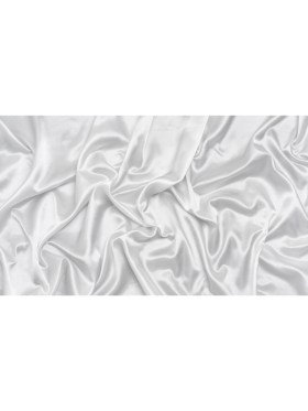 Polyester Satin – White – Designer Deadstock Polyester Satin – White – Designer Deadstock