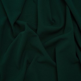 Stretch Polyester Crepe Double Knit – Emerald Green – Designer Deadstock Stretch Polyester Crepe Double Knit – Emerald Green – Designer Deadstock