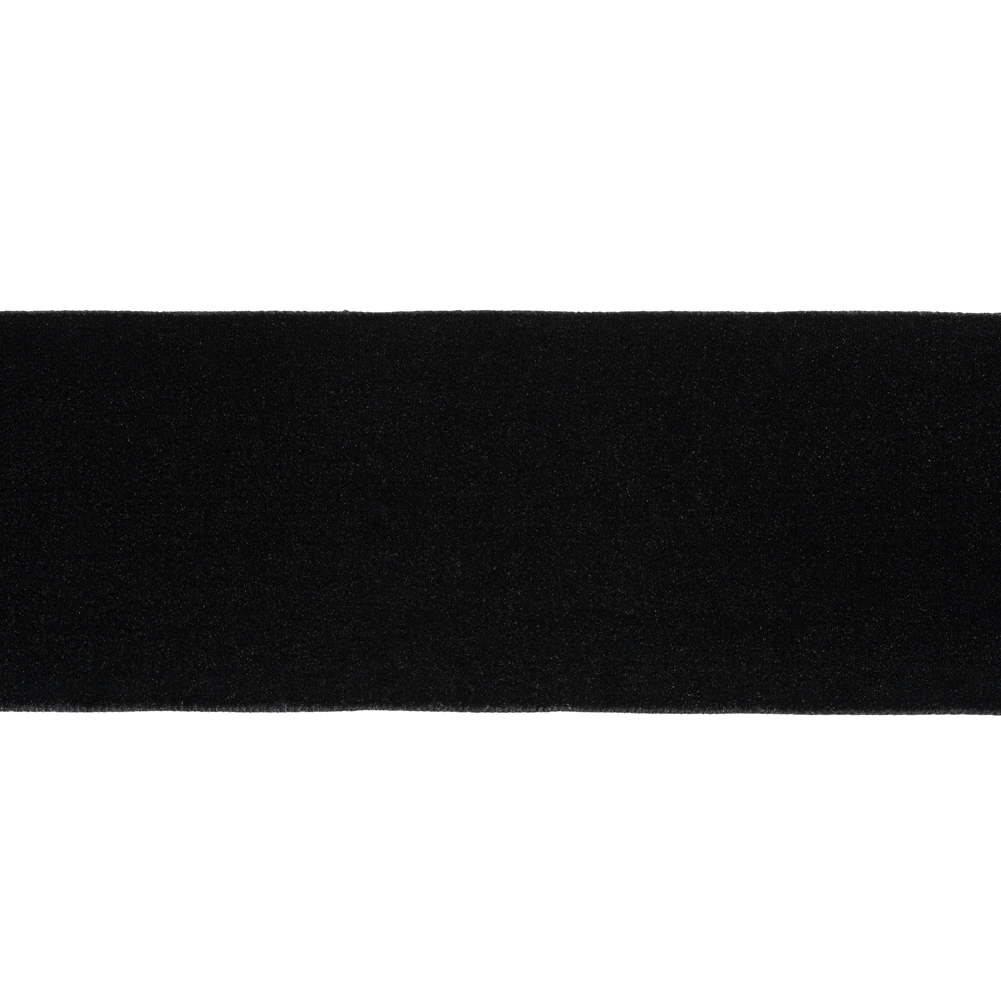 Velvet Ribbon Single Faced - 1.875" - Black