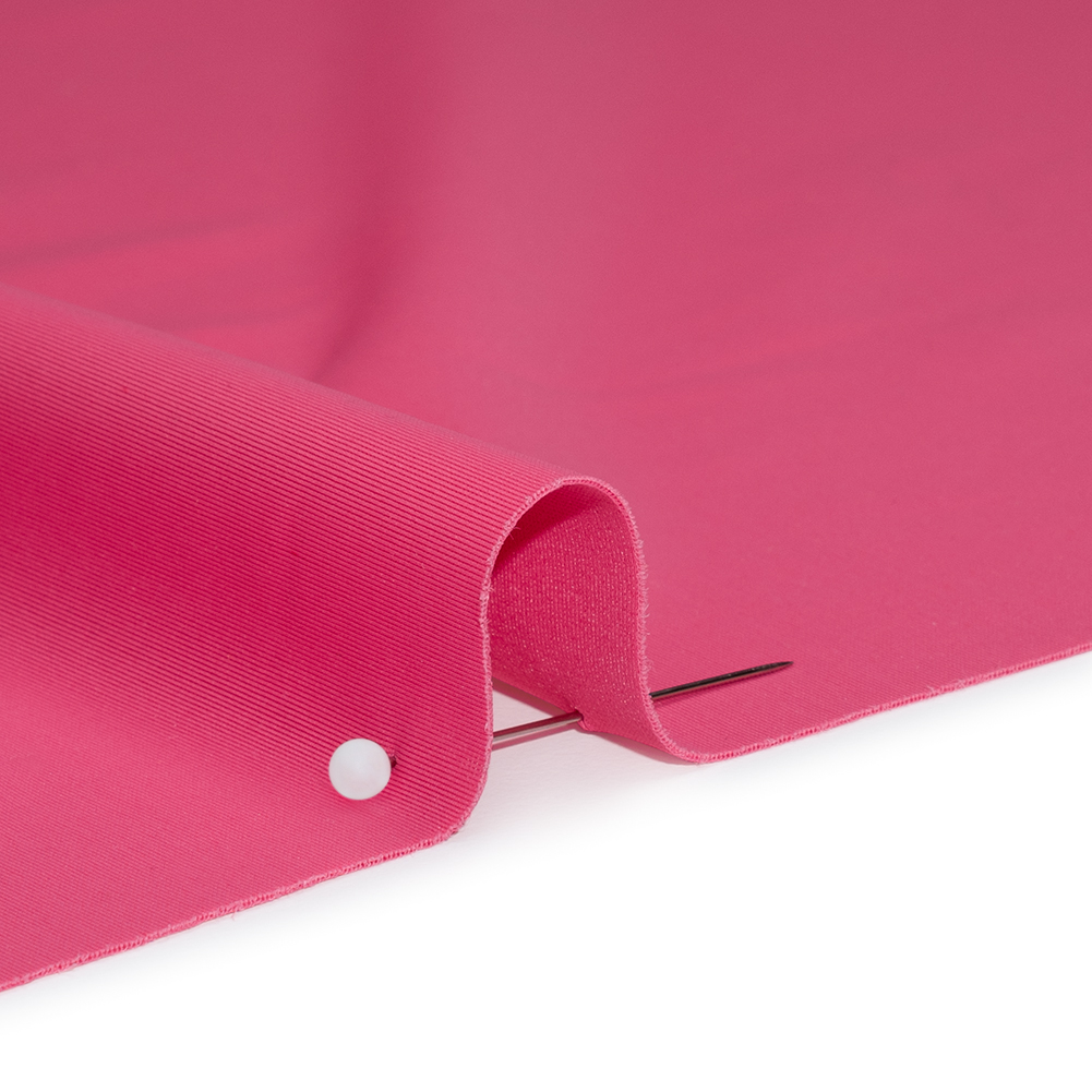 Stretch Nylon Swimwear Tricot - Hot Pink - Designer Deadstock