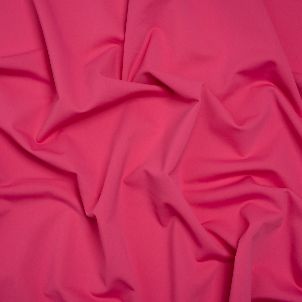 Stretch Nylon Swimwear Tricot – Hot Pink – Designer Deadstock Stretch Nylon Swimwear Tricot – Hot Pink – Designer Deadstock