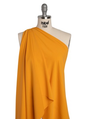 Stretch Nylon Swimwear Tricot – Tangerine – Designer Deadstock Stretch Nylon Swimwear Tricot – Tangerine – Designer Deadstock