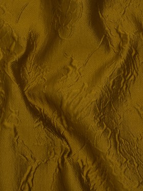 Polyester Brocade – Monochrome Gold Floral Drawings Polyester Brocade – Monochrome Gold Floral Drawings