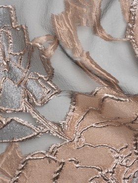 Metallic Burnout Brocade – Blush, Gray and Silver Roses and Hyacinths Metallic Burnout Brocade – Blush, Gray and Silver Roses and Hyacinths