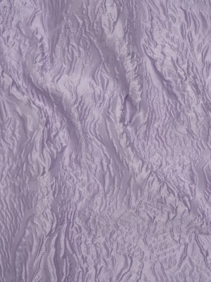 Polyester Brocade – Monochrome Lavender Roses and Leaves Polyester Brocade – Monochrome Lavender Roses and Leaves