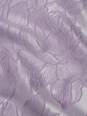 Polyester Brocade – Lavender Cabbage Roses Polyester Brocade – Lavender Cabbage Roses