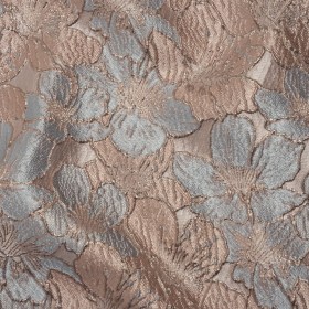Metallic Brocade – Pale Pink, Baby Blue and Gold Floating Blossoms Metallic Brocade – Pale Pink, Baby Blue and Gold Floating Blossoms