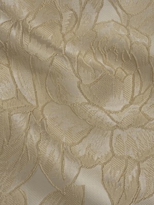 Polyester Brocade – Beige Cabbage Roses Polyester Brocade – Beige Cabbage Roses