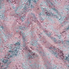 Metallic Brocade – Baby Pink and Sky Blue Abstract Sponge Texture Metallic Brocade – Baby Pink and Sky Blue Abstract Sponge Texture
