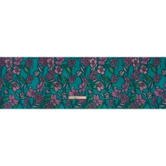 Metallic Burnout Brocade – Dark Teal, Pink and Black Festive Florals Metallic Burnout Brocade – Dark Teal, Pink and Black Festive Florals