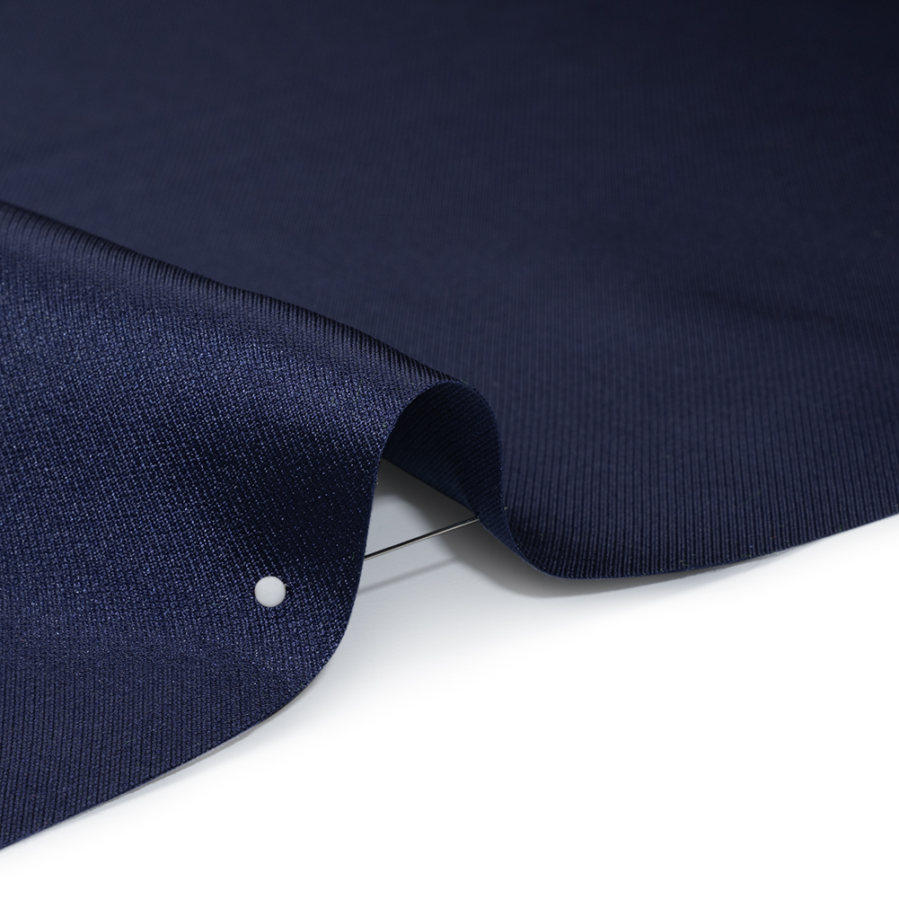 Polyester Mikado – Navy Blue – Frances Collection Polyester Mikado – Navy Blue – Frances Collection