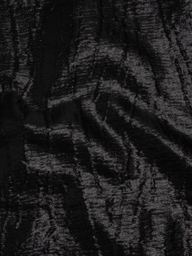Metallic Brocade – Black Subtle Wrinkles – Kylie Collection Metallic Brocade – Black Subtle Wrinkles – Kylie Collection
