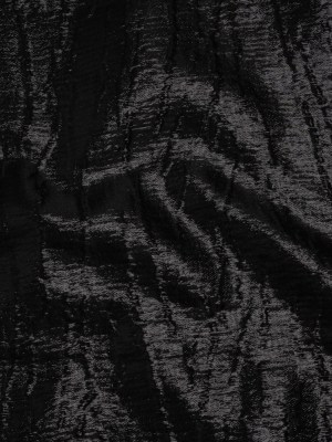 Metallic Brocade – Black Subtle Wrinkles – Kylie Collection Metallic Brocade – Black Subtle Wrinkles – Kylie Collection