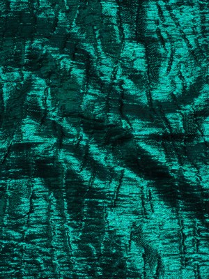Metallic Brocade – Bright Teal Subtle Wrinkles – Kylie Collection Metallic Brocade – Bright Teal Subtle Wrinkles – Kylie Collection