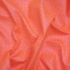 Puckered Novelty Jacketing – Coral Abstract – Edana Collection Puckered Novelty Jacketing – Coral Abstract – Edana Collection