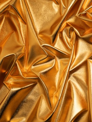 Knit Faux Leather with PET Anodized Aluminum Film – Gold – Elizabeth Collection Knit Faux Leather with PET Anodized Aluminum Film – Gold – Elizabeth Collection