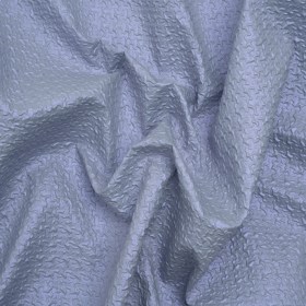 Puckered Novelty Jacketing – Sky Blue Abstract – Edana Collection Puckered Novelty Jacketing – Sky Blue Abstract – Edana Collection
