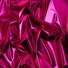 Knit Faux Leather with PET Anodized Aluminum Film – Fuschia – Elizabeth Collection Knit Faux Leather with PET Anodized Aluminum Film – Fuschia – Elizabeth Collection