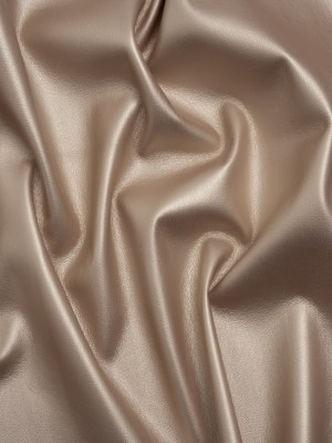 Stretch Faux Leather with Suede-Like Brushed Backing – Metallic Pale Rose Gold – Jodi Collection Stretch Faux Leather with Suede-Like Brushed Backing – Metallic Pale Rose Gold – Jodi Collection