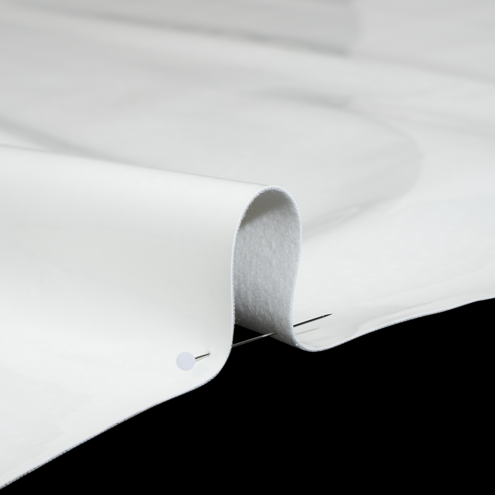 Holographic 3D Faux Patent Leather – Ivory Bubble Dots Holographic 3D Faux Patent Leather – Ivory Bubble Dots