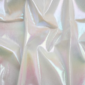 Crinkled Metallic Faux Leather – Pale Yellow and Blue Ombre – Adriana Collection Crinkled Metallic Faux Leather – Pale Yellow and Blue Ombre – Adriana Collection