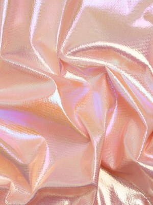 Crinkled Metallic Faux Leather – Pink and Yellow Ombre – Adriana Collection Crinkled Metallic Faux Leather – Pink and Yellow Ombre – Adriana Collection