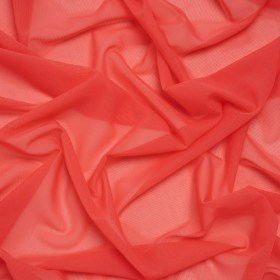 Nylon Stretch Mesh – Coral – Bernetta Collection Nylon Stretch Mesh – Coral – Bernetta Collection