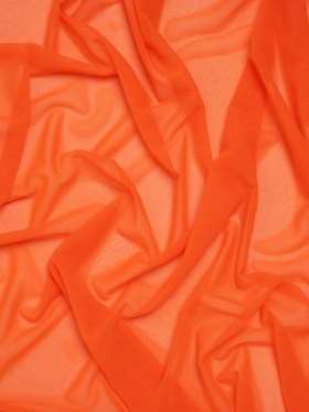Nylon Stretch Mesh – Orange – Bernetta Collection Nylon Stretch Mesh – Orange – Bernetta Collection