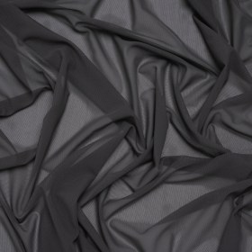 Nylon Stretch Mesh – Charcoal – Bernetta Collection Nylon Stretch Mesh – Charcoal – Bernetta Collection