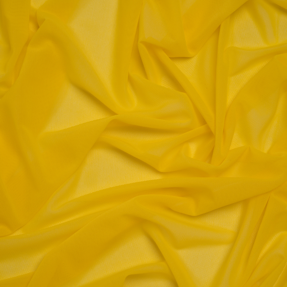 Nylon Stretch Mesh – Yellow – Bernetta Collection Nylon Stretch Mesh – Yellow – Bernetta Collection