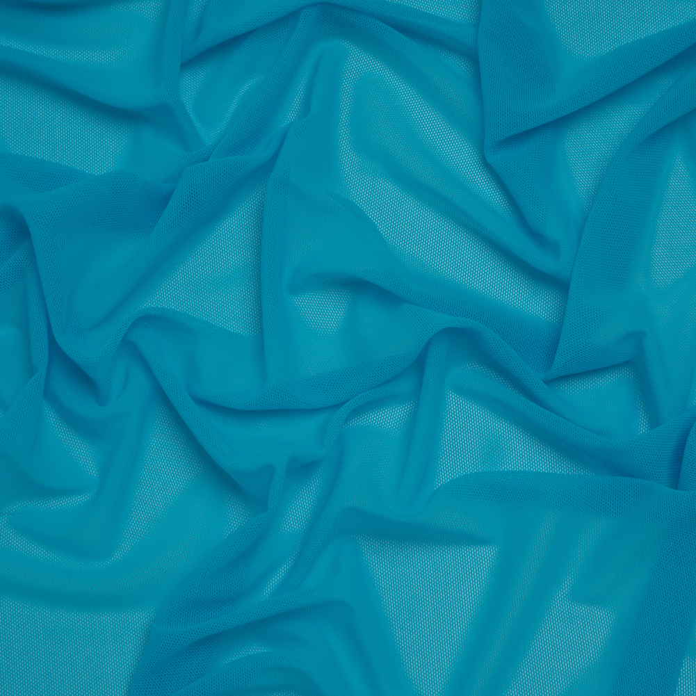 Nylon Stretch Mesh – Aqua – Bernetta Collection Nylon Stretch Mesh – Aqua – Bernetta Collection