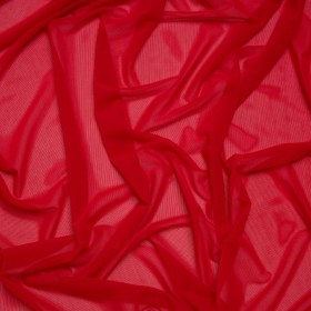 Nylon Stretch Mesh – Red – Bernetta Collection Nylon Stretch Mesh – Red – Bernetta Collection