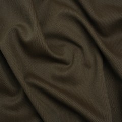 Wool Gabardine Made in Italy – Olive Brown – Deadstock Wool Gabardine Made in Italy – Olive Brown – Deadstock