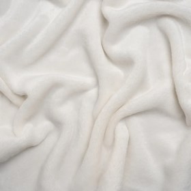 Double Faced Minky Fleece – Ivory – Avery Collection Double Faced Minky Fleece – Ivory – Avery Collection