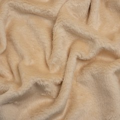 Double Faced Minky Fleece – Beige – Avery Collection Double Faced Minky Fleece – Beige – Avery Collection