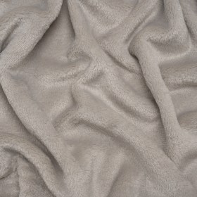 Double Faced Minky Fleece – Platinum – Avery Collection Double Faced Minky Fleece – Platinum – Avery Collection