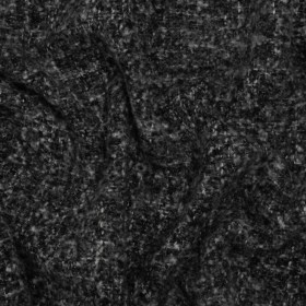 Plush Brushed Wool and Alpaca Boucle Coating Made in Italy – Black and White Heathered – Deadstock Plush Brushed Wool and Alpaca Boucle Coating Made in Italy – Black and White Heathered – Deadstock
