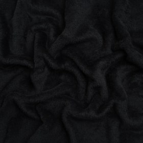Double Faced Minky Fleece – Black – Avery Collection Double Faced Minky Fleece – Black – Avery Collection