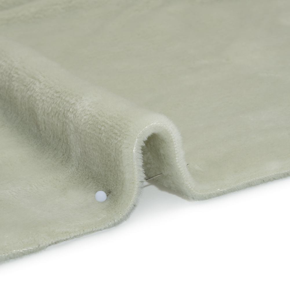 Double Faced Minky Fleece - Pale Sage - Avery Collection