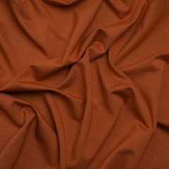Stretch Bamboo Jersey – Burnt Orange – Willow Collection Stretch Bamboo Jersey – Burnt Orange – Willow Collection