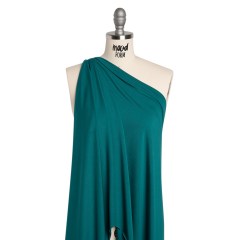 Stretch Bamboo Jersey – Teal – Willow Collection Stretch Bamboo Jersey – Teal – Willow Collection