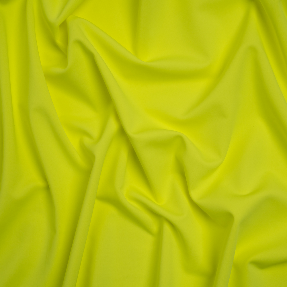 Stretch Nylon Swimwear Tricot – Neon Yellow – Designer Deadstock Stretch Nylon Swimwear Tricot – Neon Yellow – Designer Deadstock