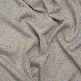 Metallic Stretch Rayon and Polyester Jersey – Heathered Gray and Pastel Primaries – Designer Deadstock Metallic Stretch Rayon and Polyester Jersey – Heathered Gray and Pastel Primaries – Designer Deadstock