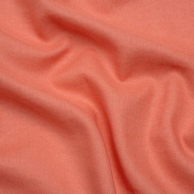 Lightweight Linen Woven – Watermelon Pink – Designer Deadstock Lightweight Linen Woven – Watermelon Pink – Designer Deadstock